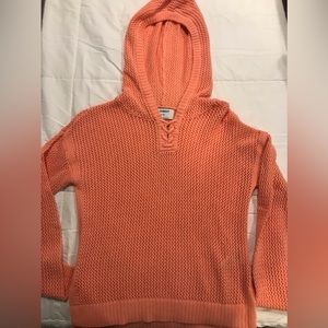 Old Navy Girls lightweight hooded sweater